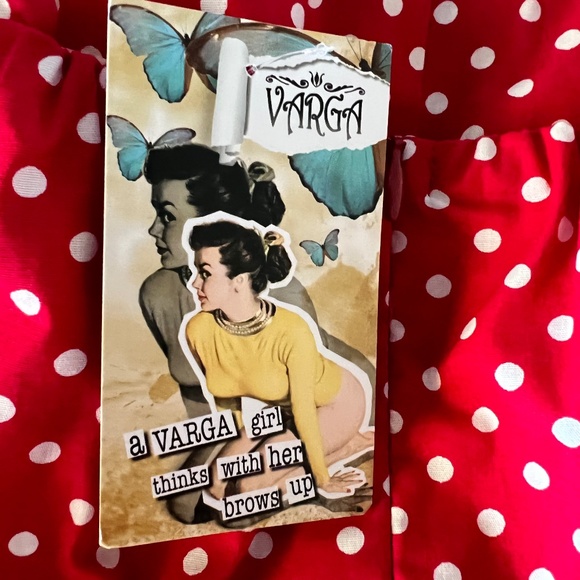 Retro 50's strappy dress by Varga - Picture 5 of 7